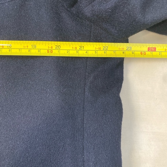 Arnold Brant 100% Cashmere Blazer Jacket Sport Coat 46R Black Classic Preppy - Picture 2 of 15